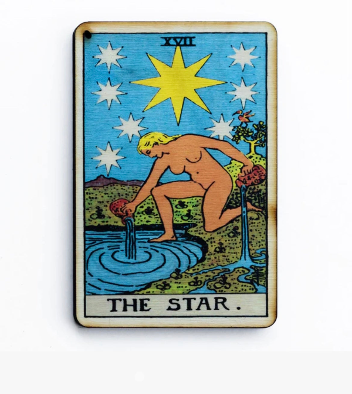 The Star Tarot Incense Holder Tray