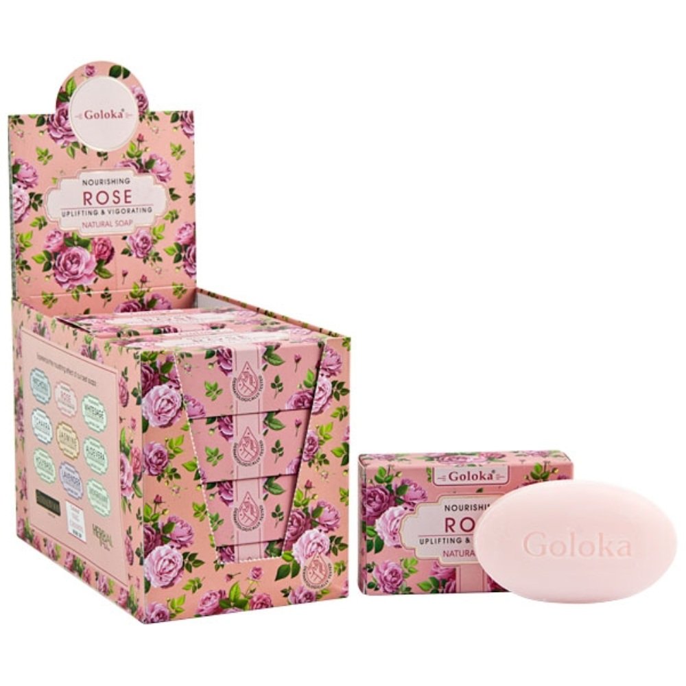 2pcs Rose Goloka Soap Uplifting & Vigorating