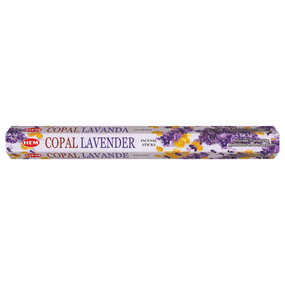 HEM Copal Lavender 120 Incense Sticks