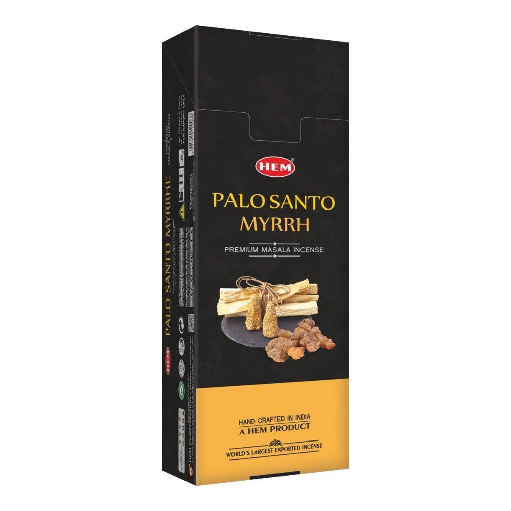 Palo Santo Myrrh Hem Premium Hexa Incense Sticks