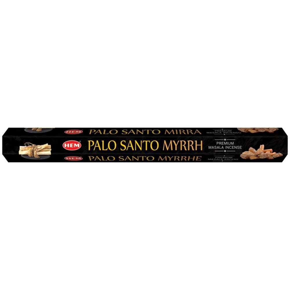 Palo Santo Myrrh Hem Premium Hexa Incense Sticks