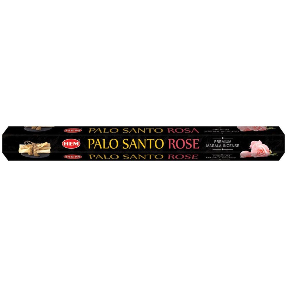 Palo Santo Rose Hem Premium Hexa Incense Sticks