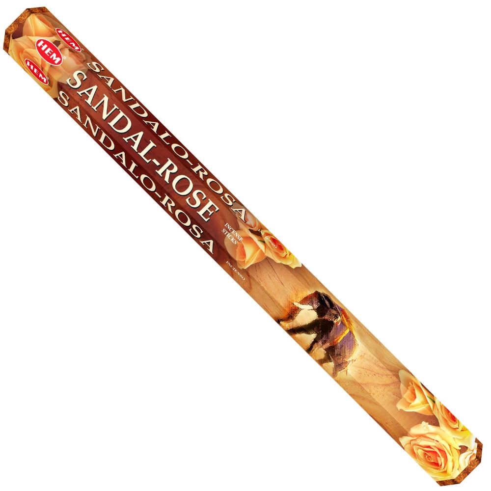 Sandal Rose 120 Incense Sticks HEM