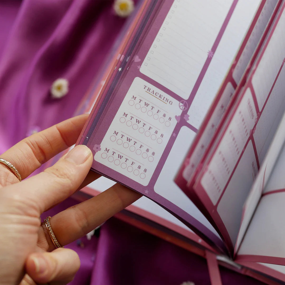 Dateless Iridescence Planner by Quirky Cup Collective