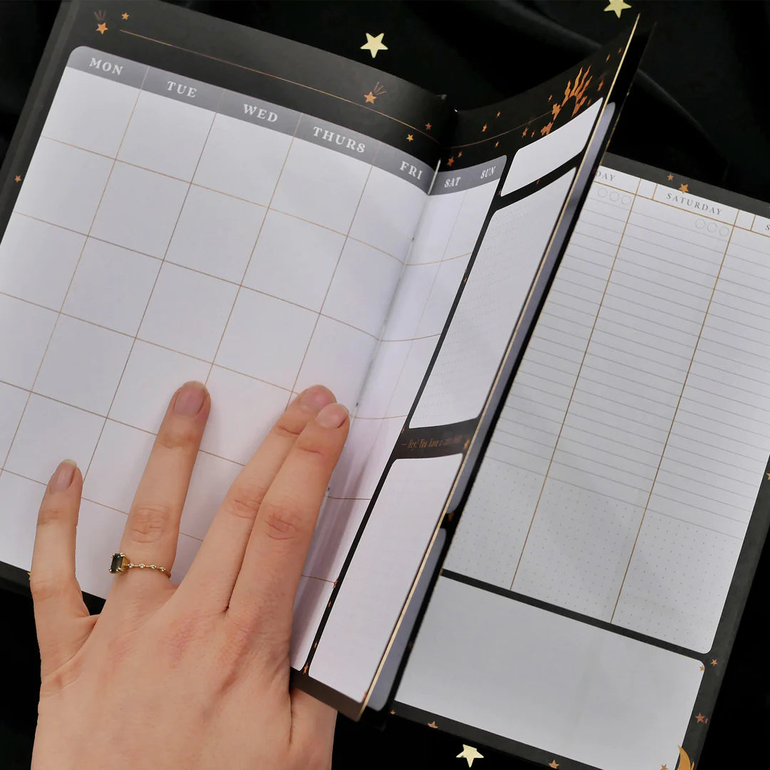 Dateless Wonderland Planner by Quirky Cup Collective