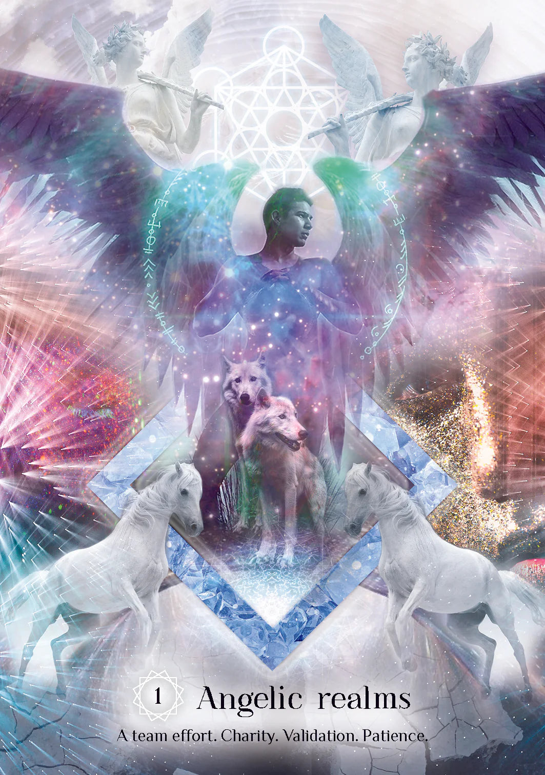 Sacred Light Oracle Ascension cards for the spiritual seeker