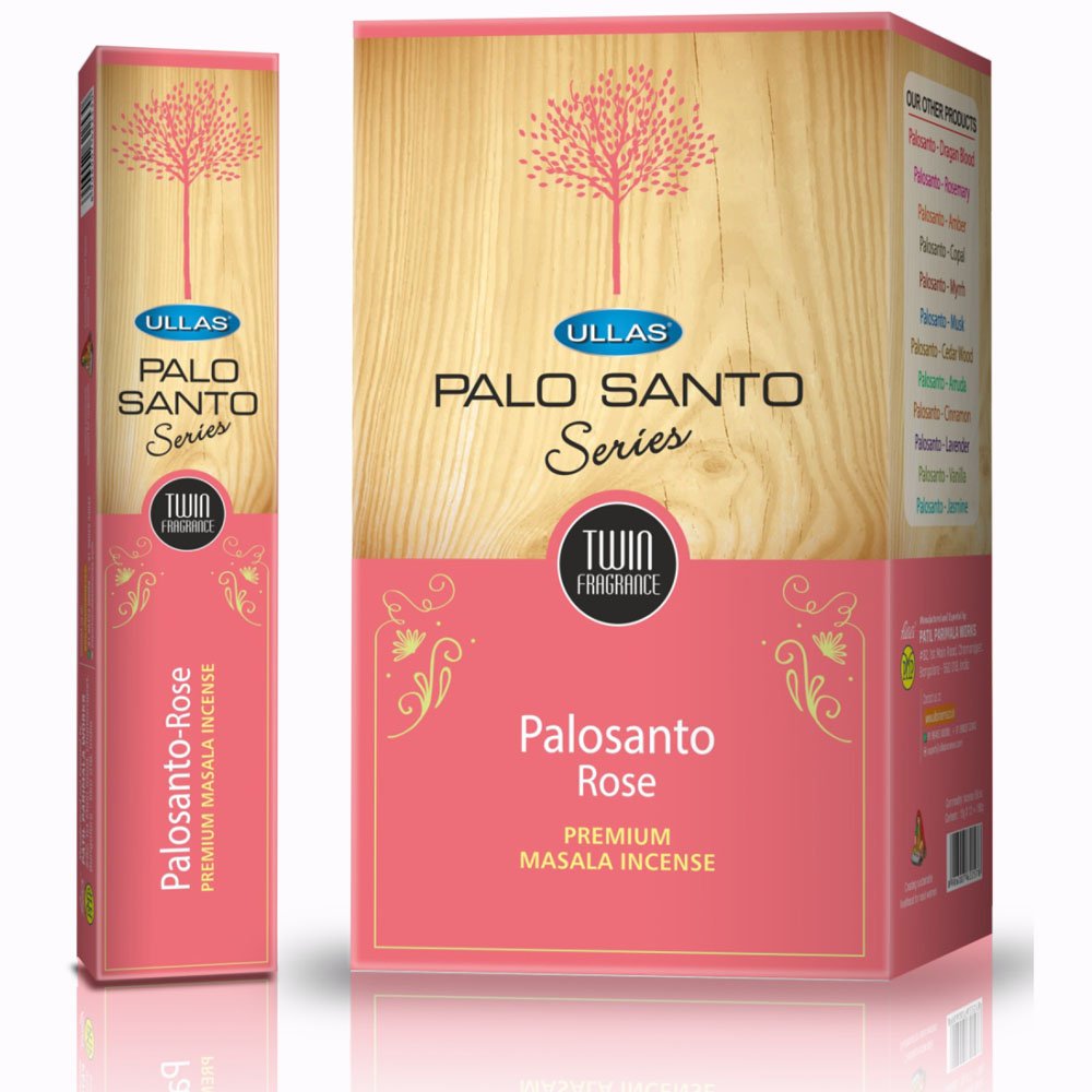 Palo Santo Rose Ullas Incense Sticks