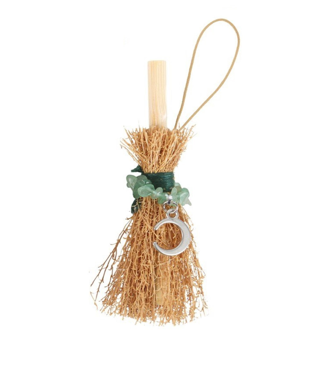 Lucky Broomstick Aventurine Car