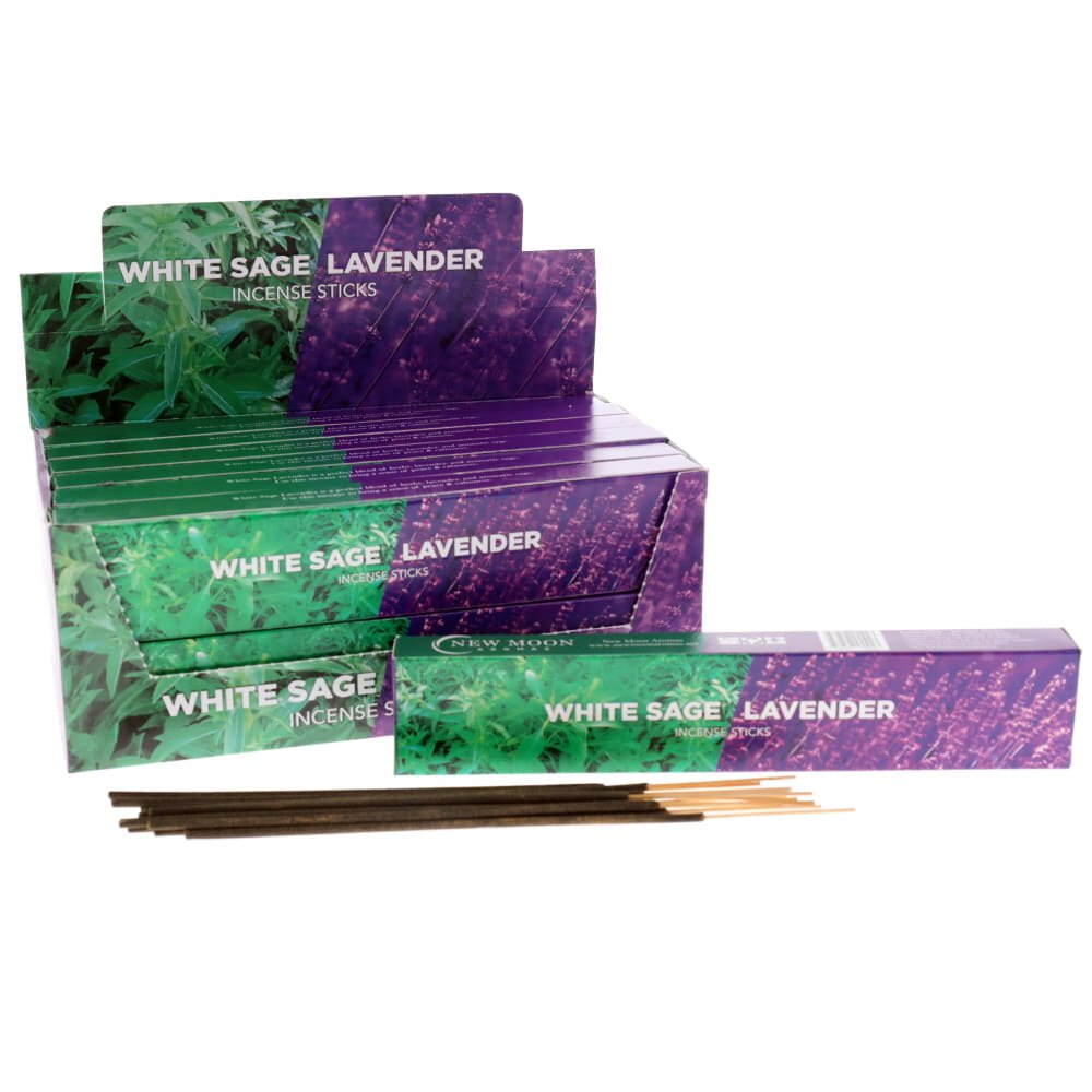 White Sage Lavender Incense Sticks New Moon
