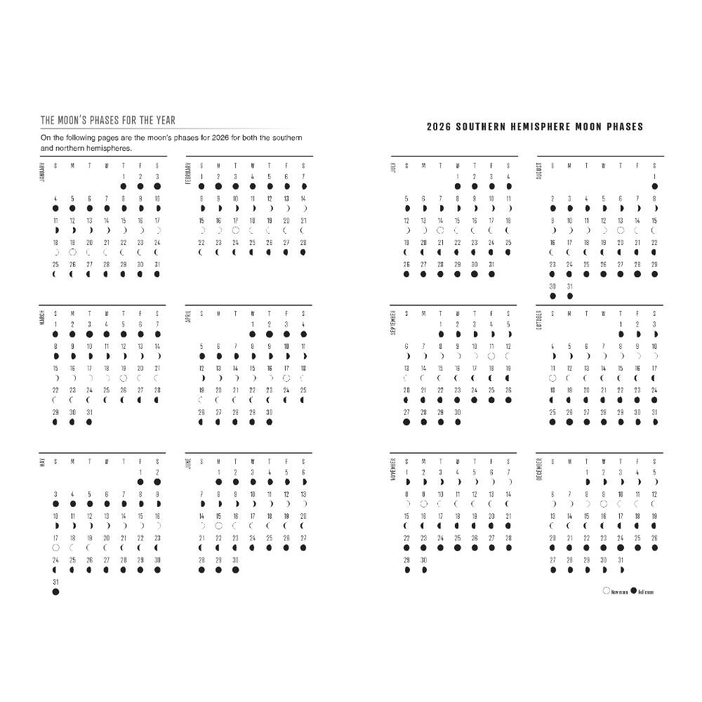 2026 Horoscopes Annual Calendar Book