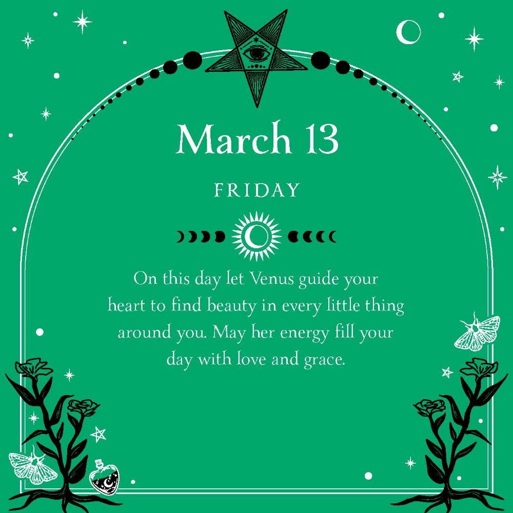 2026 Witch's Daily Magick Calendar