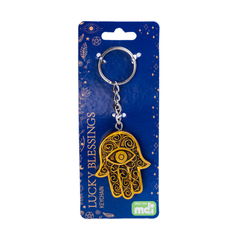 Hamsa Keychain Lucky Blessings