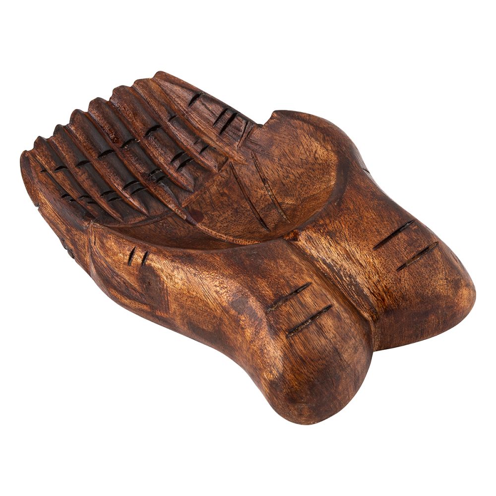 HAND BOWL - Wooden Small 14cm x 10cm
