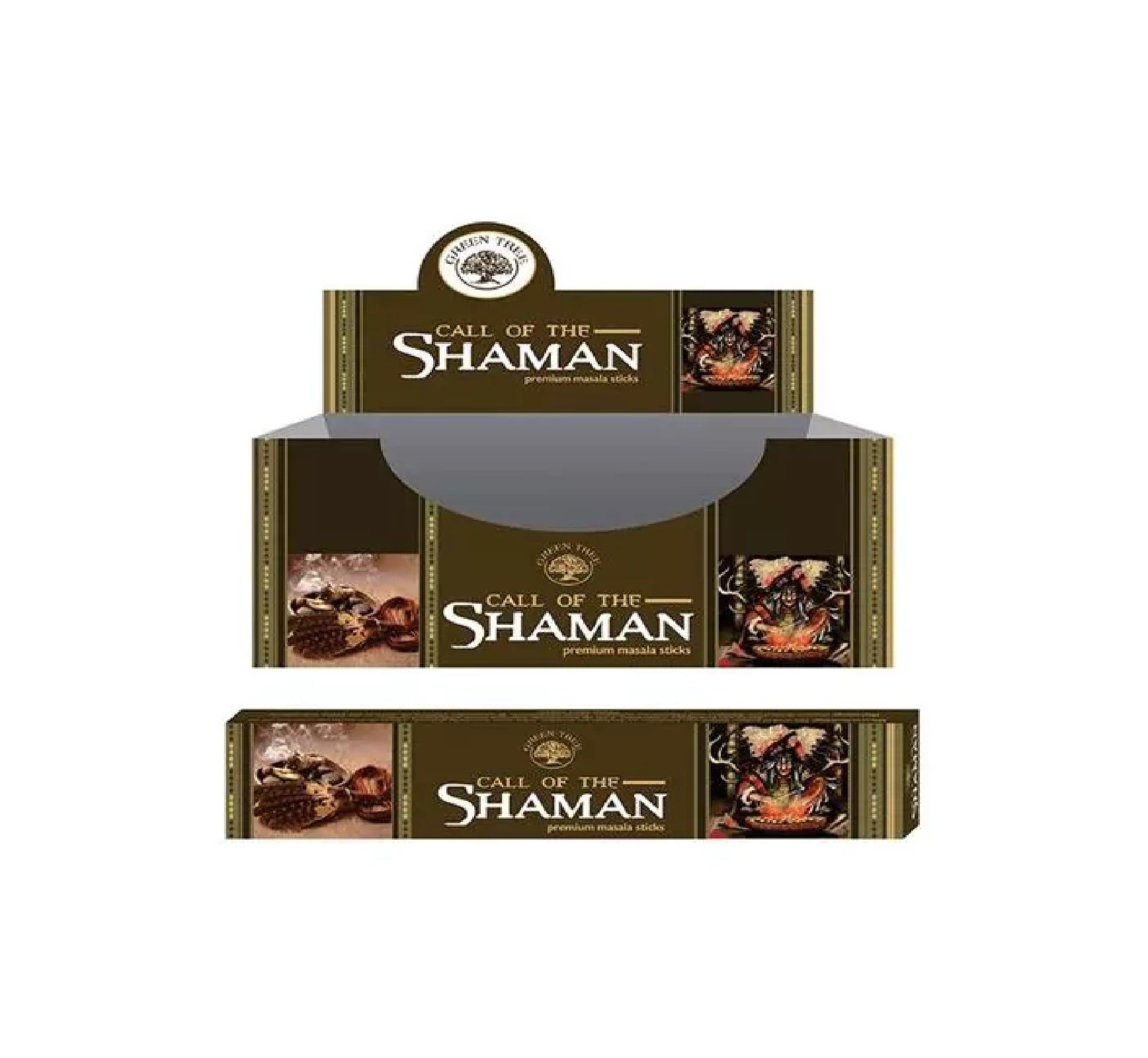 Call of the Shaman 144 Incense Sticks Green Tree