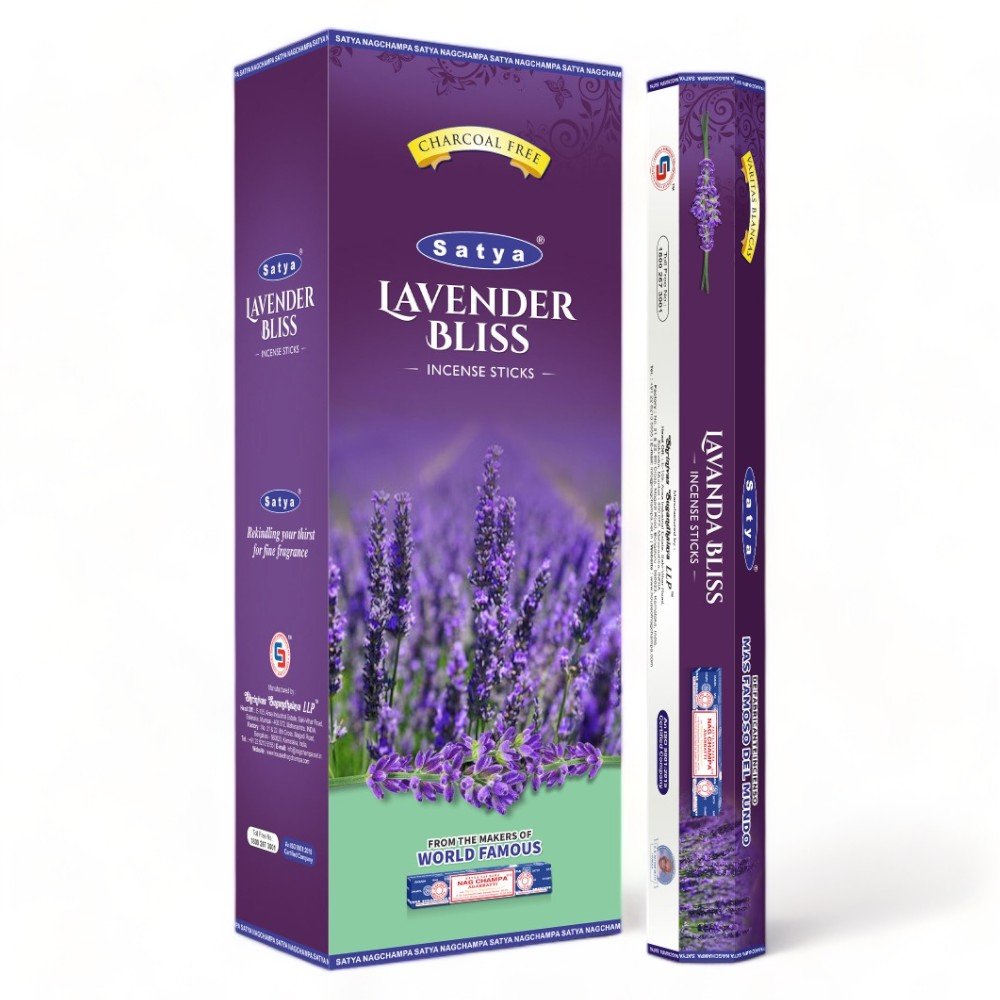 Satya Hexa Lavender Bliss Incense Sticks