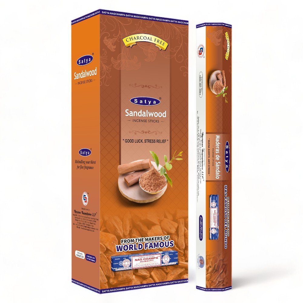 Satya Hexa Sandalwood Incense Sticks