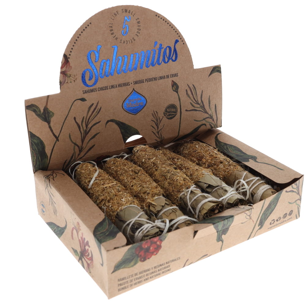 5 Pieces Sahumitos Smudge Box Stick - Calendula & Chamomile