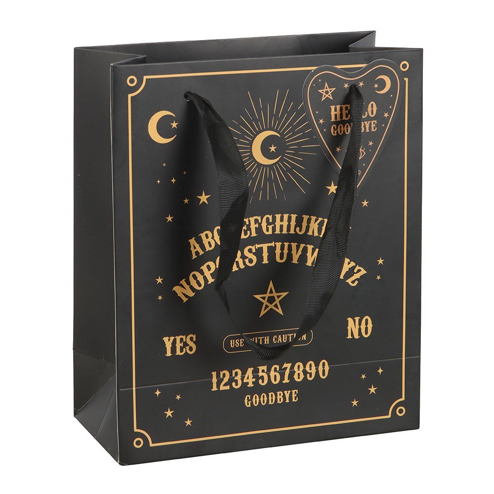Black And Gold Talking Board Gift Bag