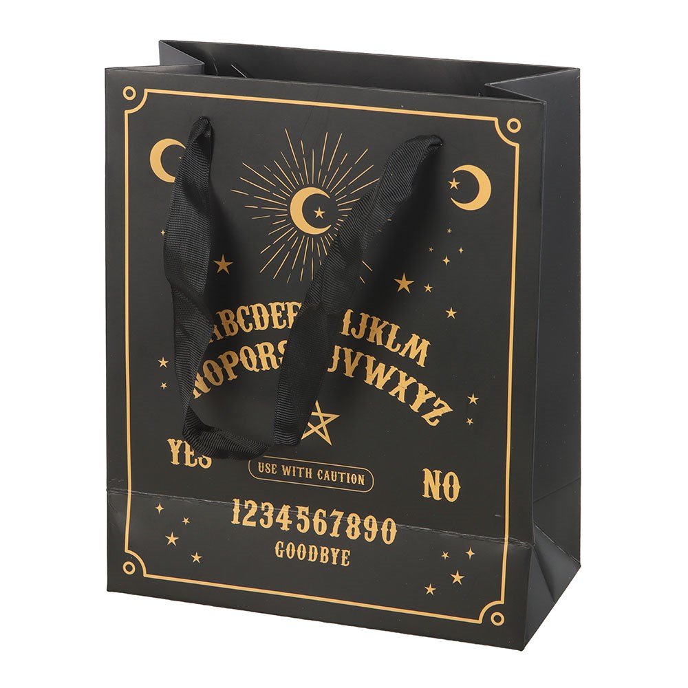 Black And Gold Talking Board Gift Bag