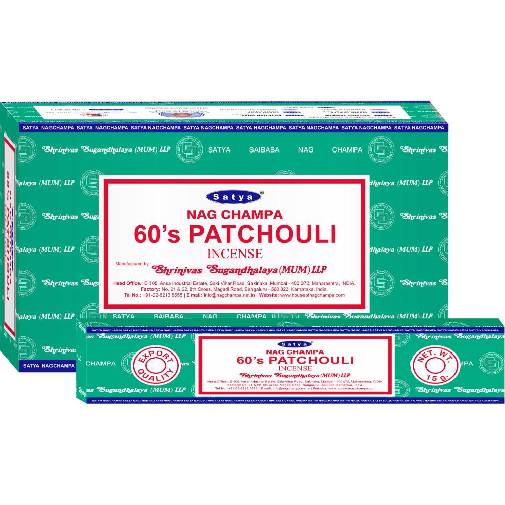 Satya 60's Patchouli Incense Sticks