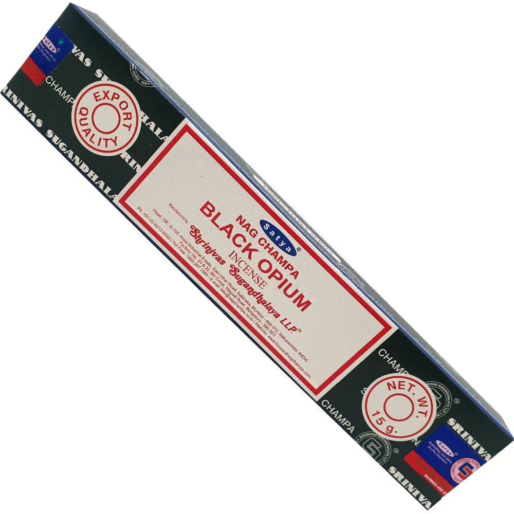Satya Black Opium Incense Sticks