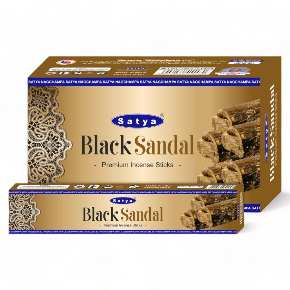 Satya Premium Mumbai Black Sandal Incense Sticks