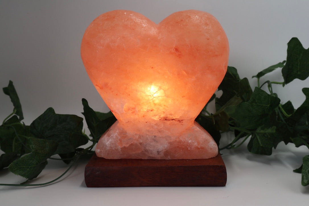 Heart Shaped Himalayan Salt Lamp
