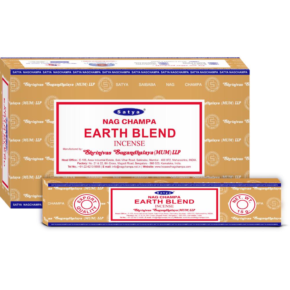 Satya Earth Blend Incense Sticks