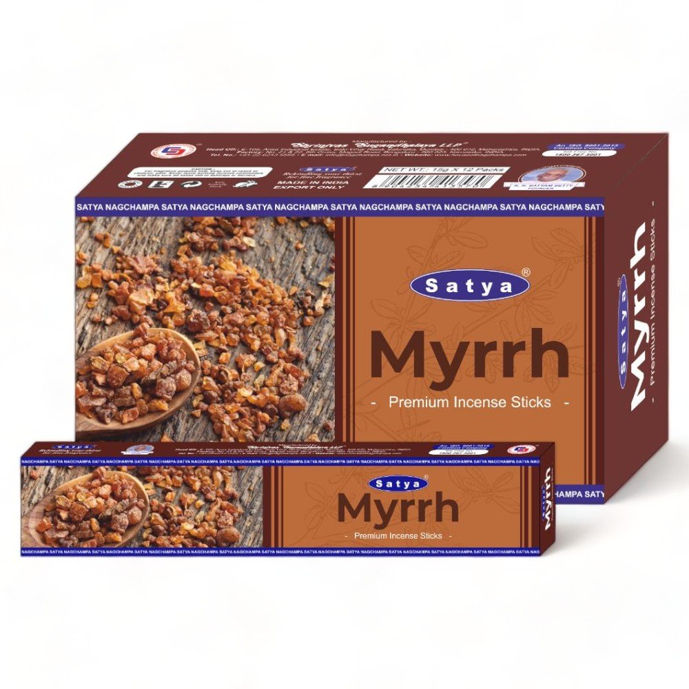 Satya Myrrh Premium Incense Sticks