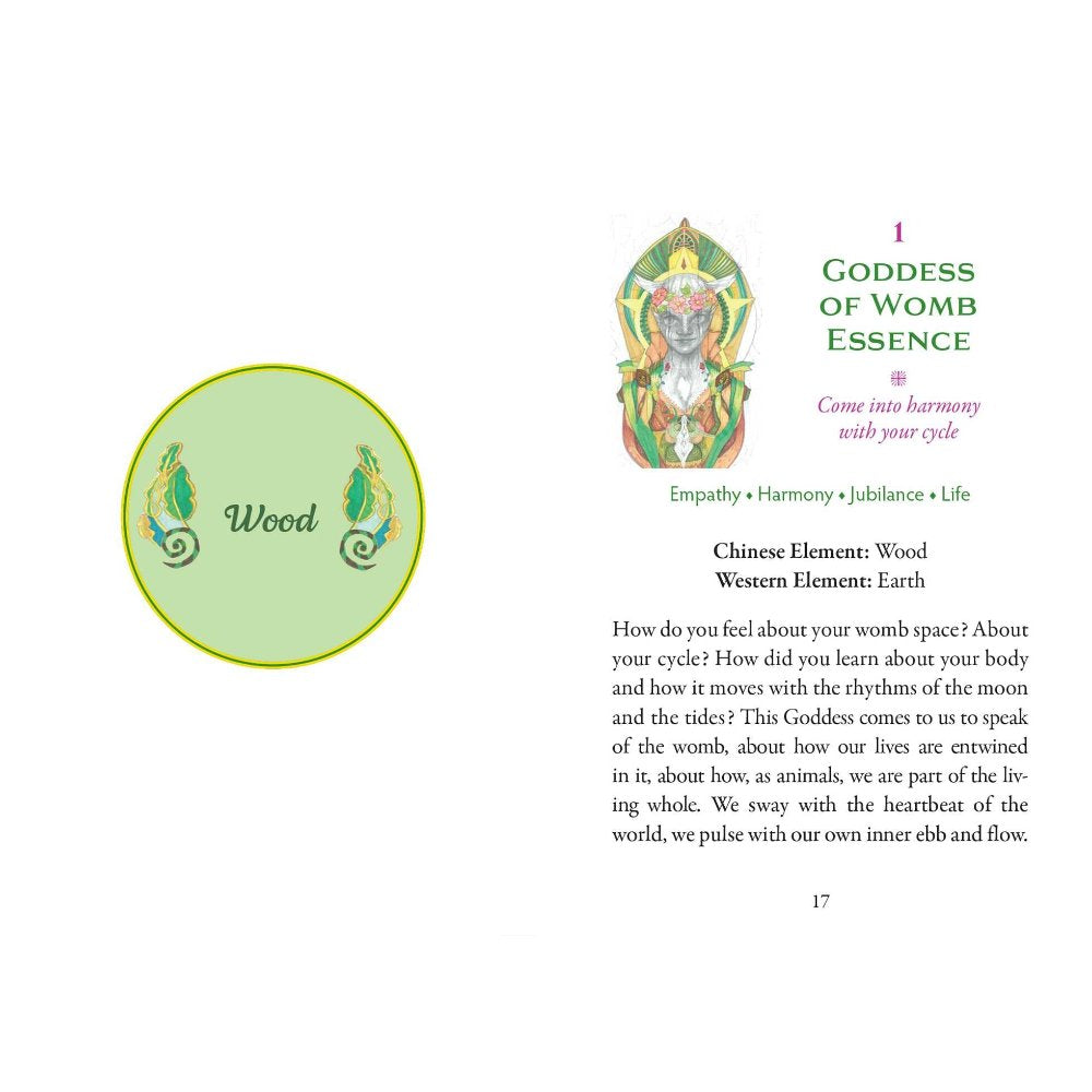 Elemental Goddess Oracle Cards