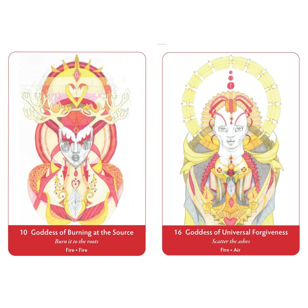 Elemental Goddess Oracle Cards