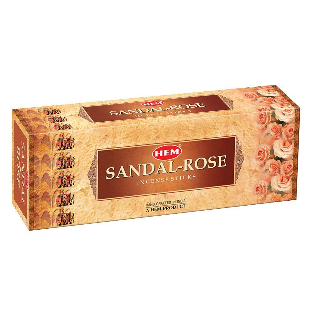 Sandal Rose 120 Incense Sticks HEM