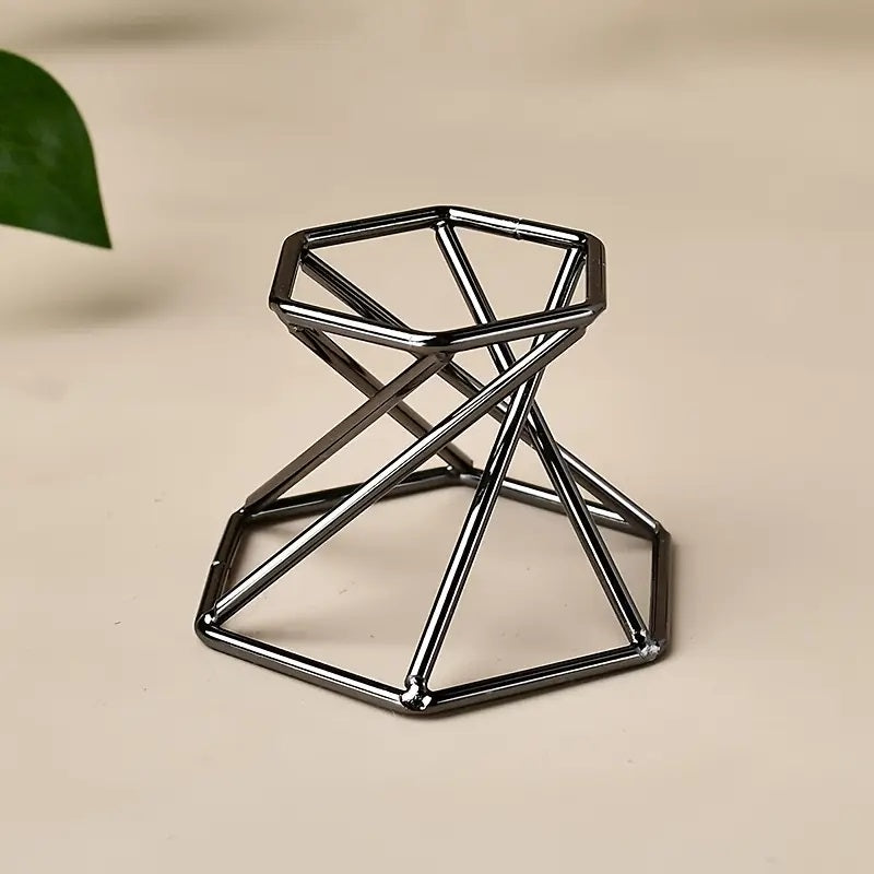 Crystal Ball Stand Holder - Black