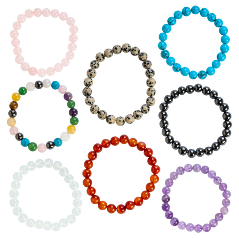 Gemstone Power Bead Bracelet Green Aventurine