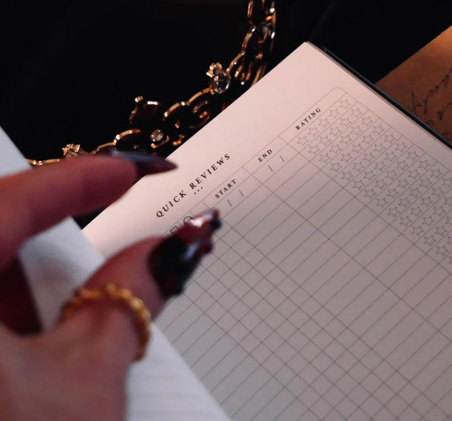 Destiny Awaits Reading Companion Planner Journal By Quirky Cup Collective