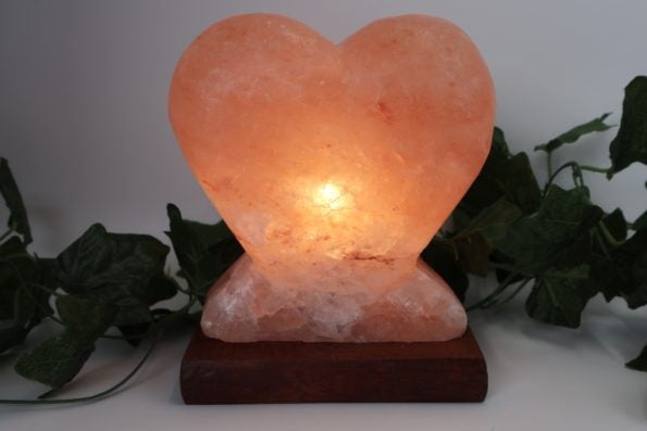 Heart Shaped Himalayan Salt Lamp