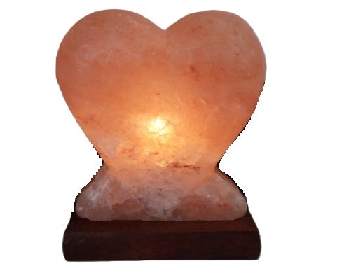 Heart Shaped Himalayan Salt Lamp