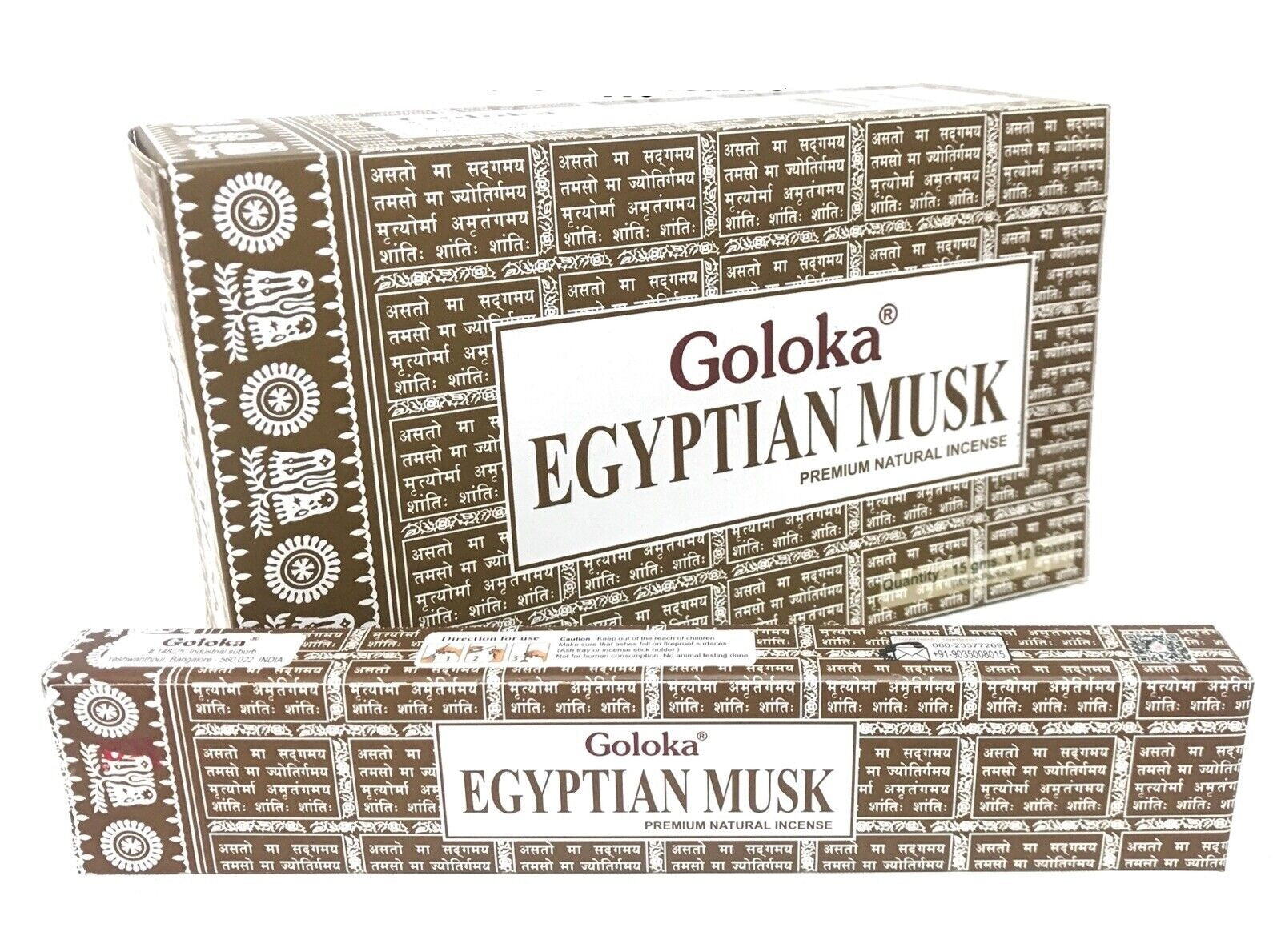 Goloka Egyptian Musk 144 Incense