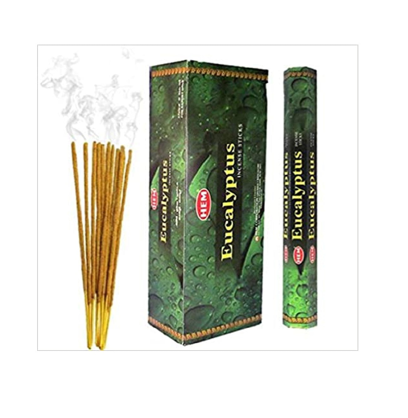 Eucalyptus Incense Sticks - Hem