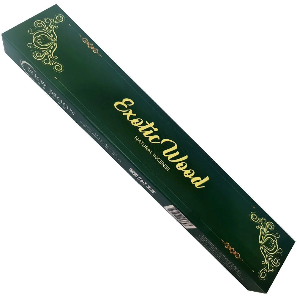 Exotic Wood 120 Incense Sticks New Moon
