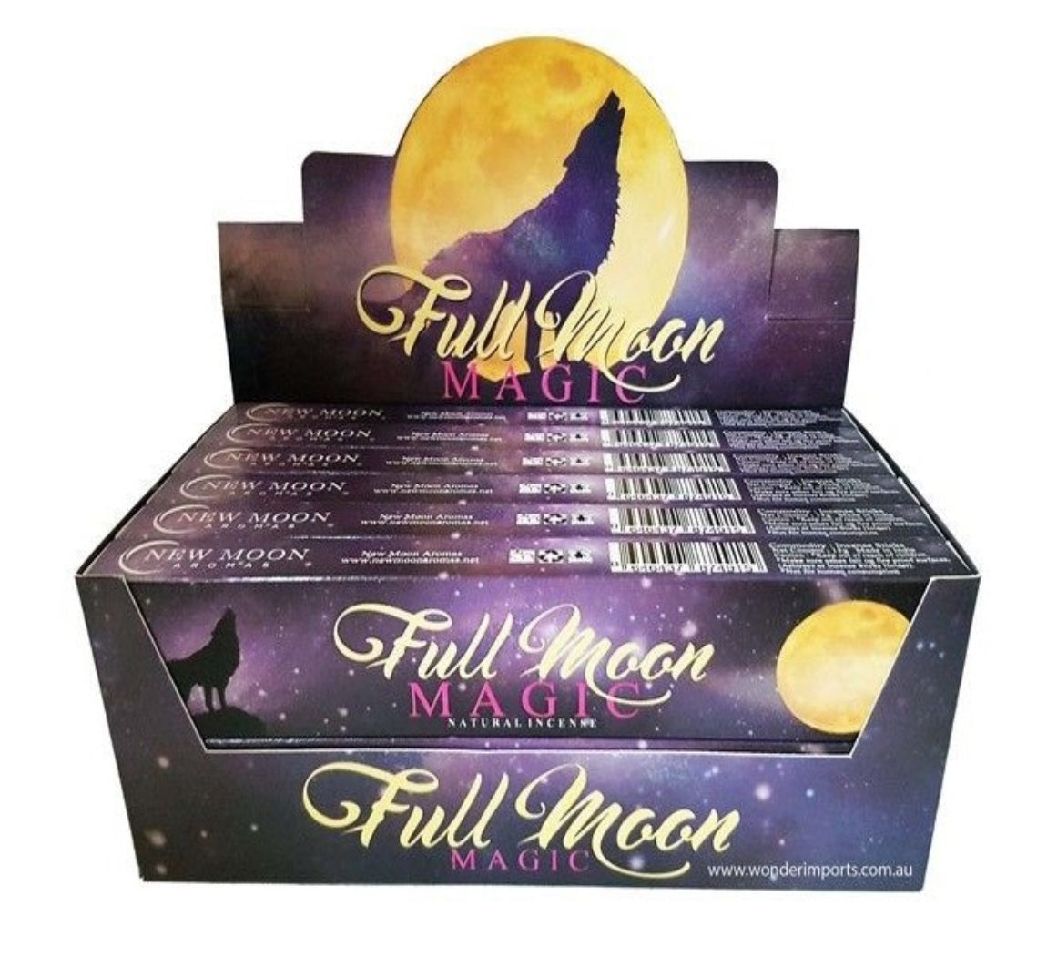 Full Moon Magic 120 Incense Sticks New Moon