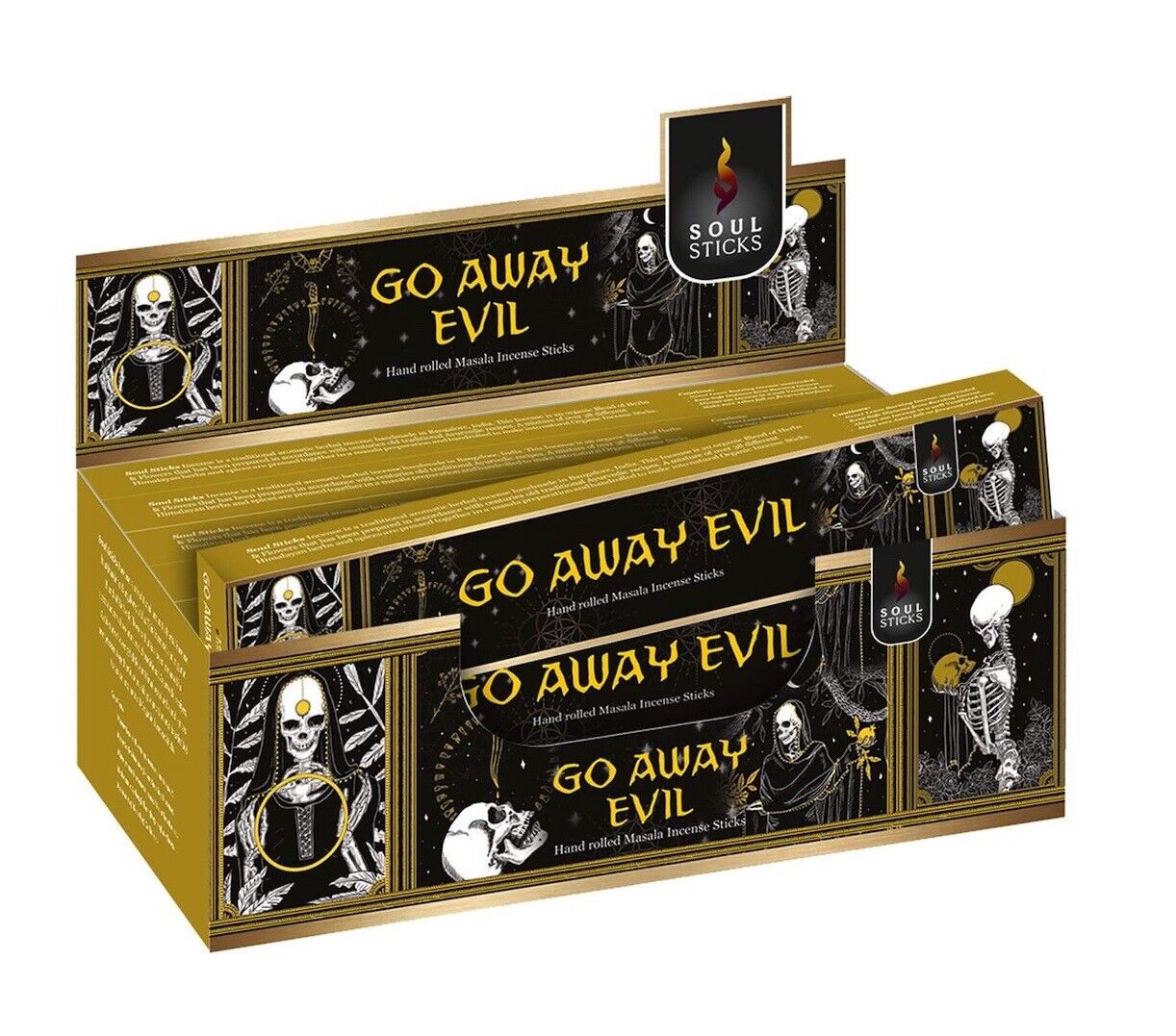 Go Away Evil Incense Soul Stick Natural