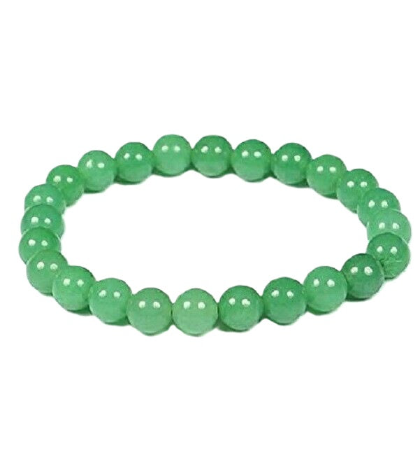 Gemstone Power Bead Bracelet Green Aventurine