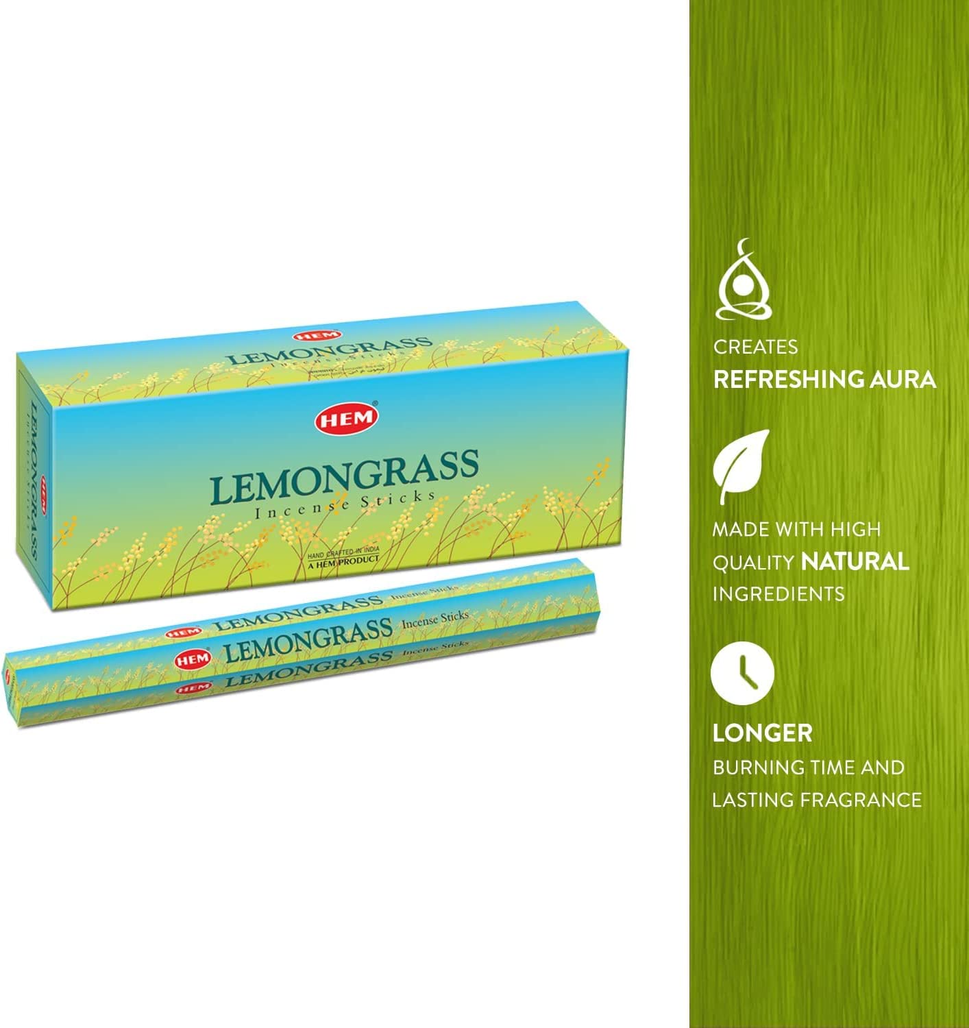 Lemongrass 120 Incense Sticks HEM