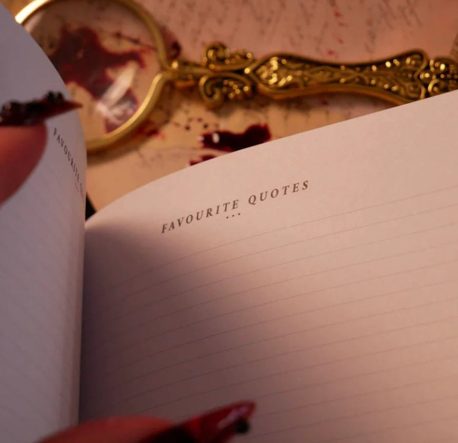 Reading Journal Serpents & Swords By The Quirky Cup Collective