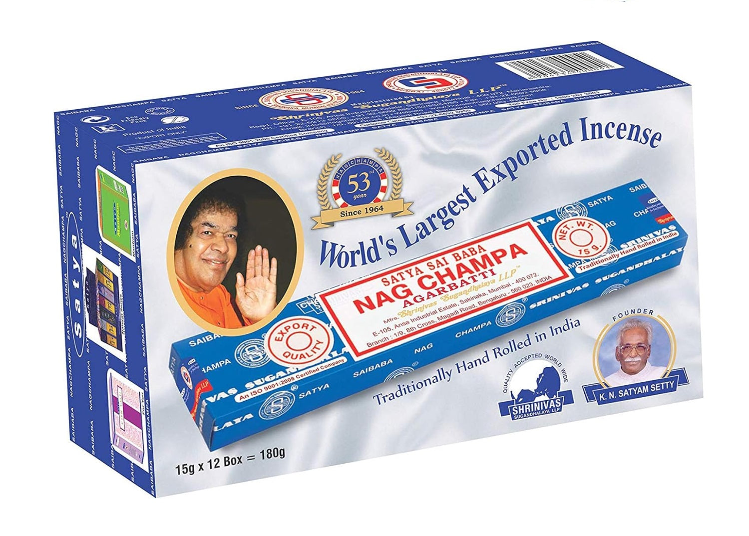 Satya Nag Champa Agarbatti Incense Sticks