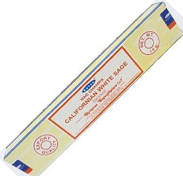 Satya Nag Champa Californian White Sage Incense Sticks