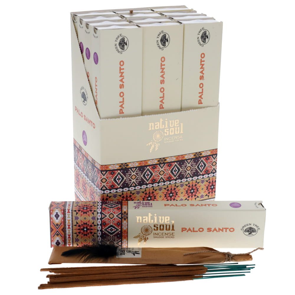 Green Tree Native Soul Palo Santo Incense Smudge Sticks