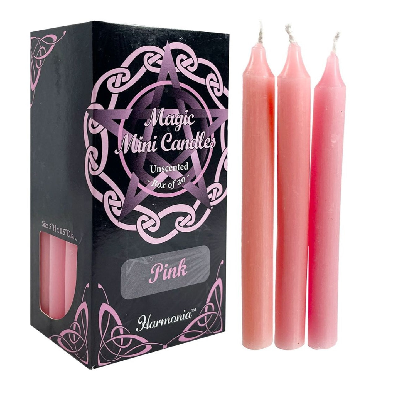 Mini Candle Magic Spell Protection Wicca Candles Rituals - Pink