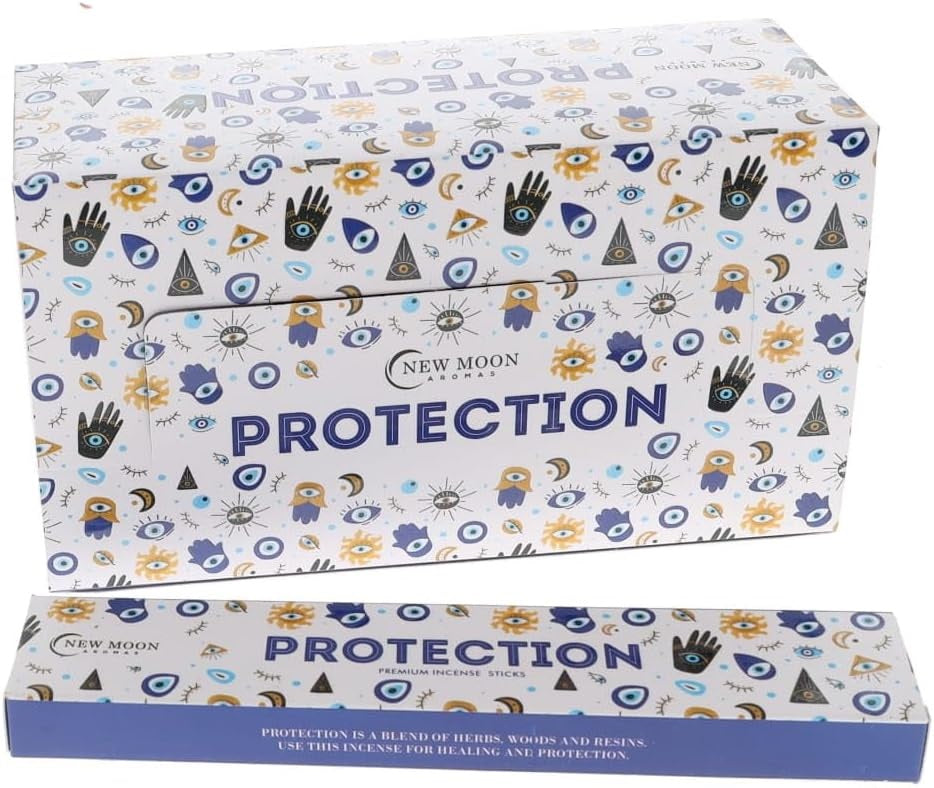 Protection 120 Incense Sticks New Moon